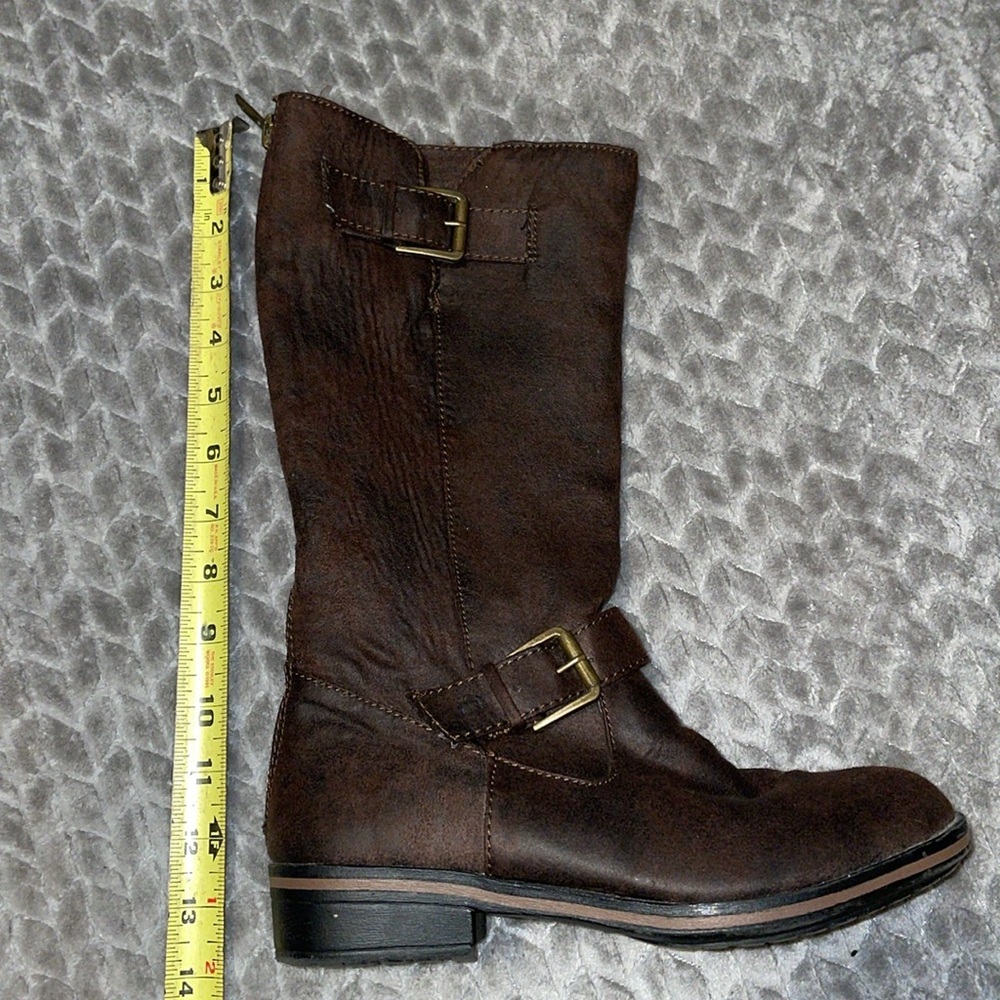 American Eagle Outfitters (Aeo) Buckle Boots. Size 7.5. Vegan.